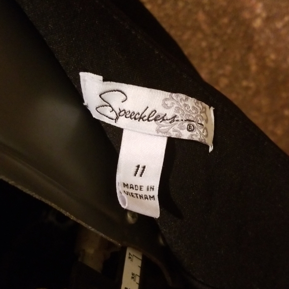 Black mini dress - Picture 3 of 3